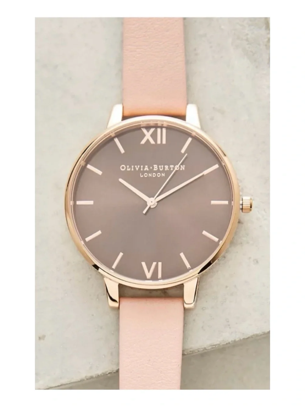 NWOT** Anthropologie Olivia Burton Langley Watch  **Needs Battery